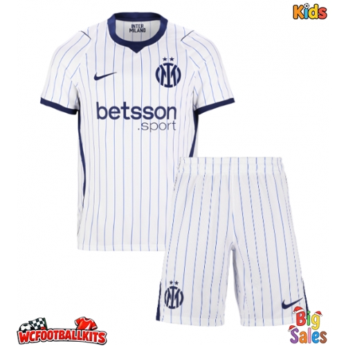 Inter Milan Benjamin Pavard #28 Replica Away Stadium Kit for Kids 2026-27 Short Sleeve (+ pants)
